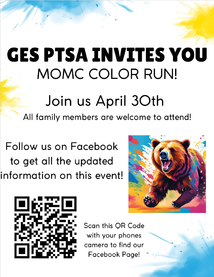 Image for PTA Sponsored Color Run on April 30, 2025
