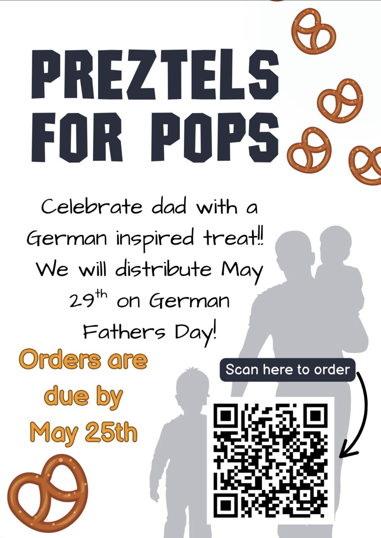 Image Containing QR Code to Order Pretzels for Pops